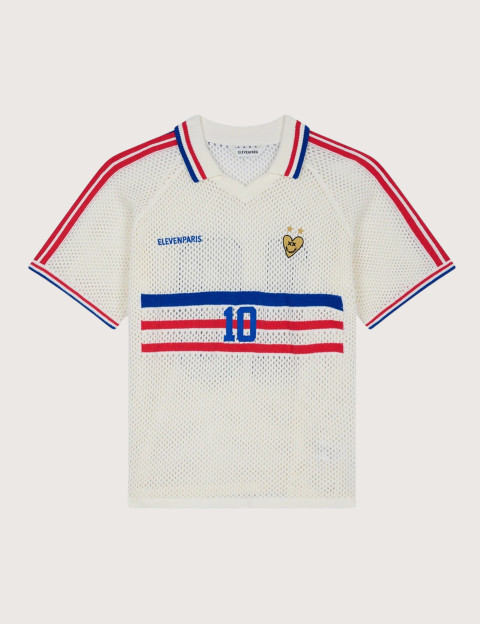 Eleven Paris Maillot de Foot Unisex Coupe du Monde France Blanc