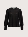 OBJECT Haut Femme Manches Longues Laila Noir