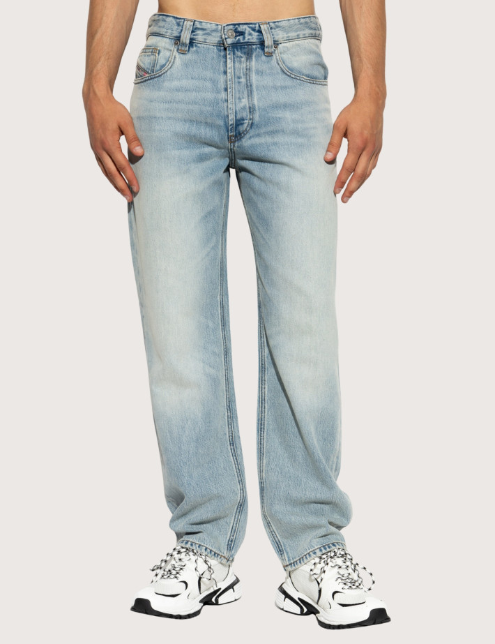 DIESEL Jean Homme Coupe Droite D-Macs HDBB - 4
