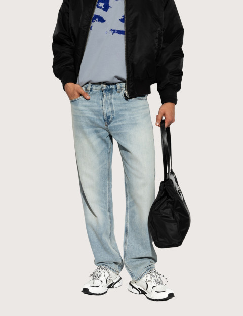 DIESEL Jean Homme Coupe Droite D-Macs HDBB - 2
