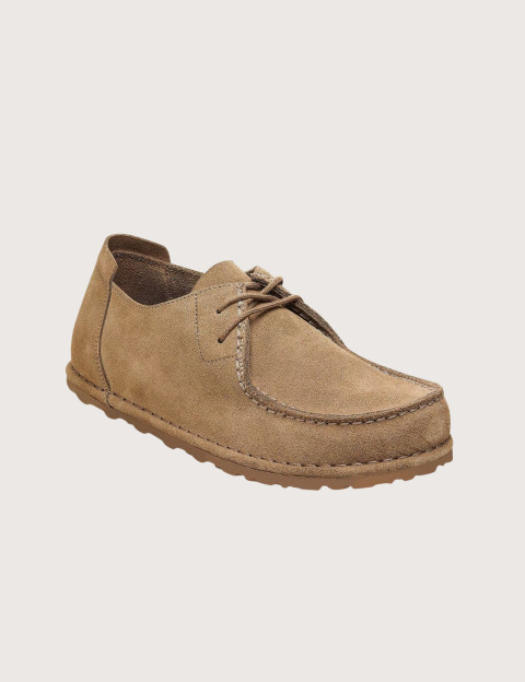 Birkenstock Mocassins Homme Utti Lace Suède Marron Clair - 2