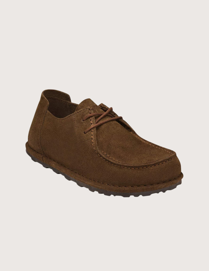Birkenstock Mocassins Homme Utti Lace Suède Marron - 2