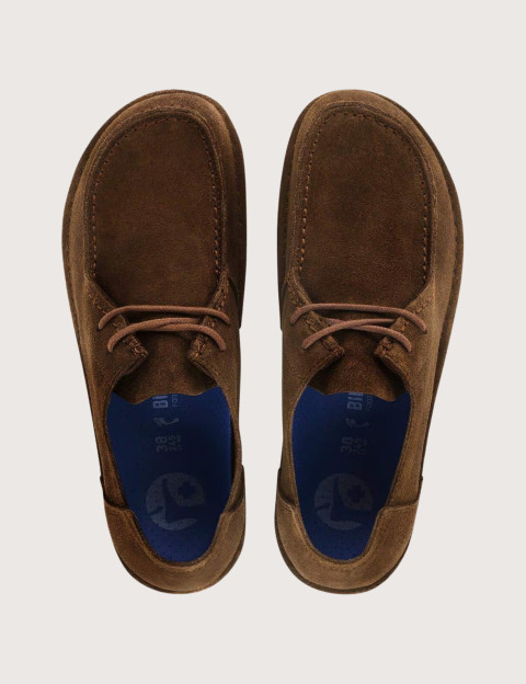 Birkenstock Mocassins Homme Utti Lace Suède Marron - 3