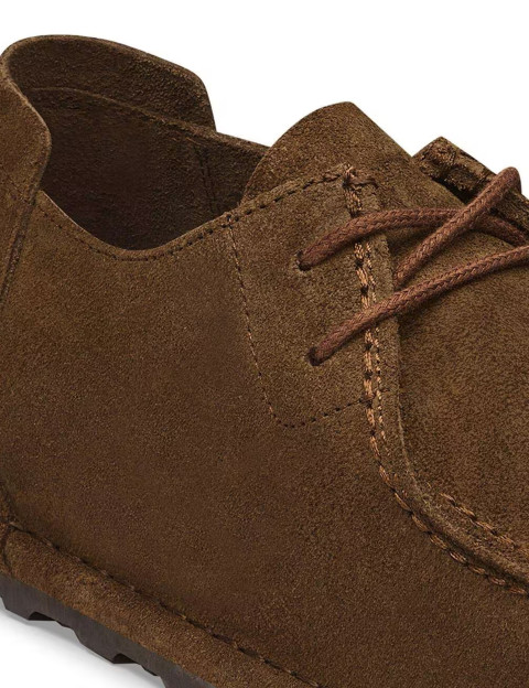 Birkenstock Mocassins Homme Utti Lace Suède Marron - 7