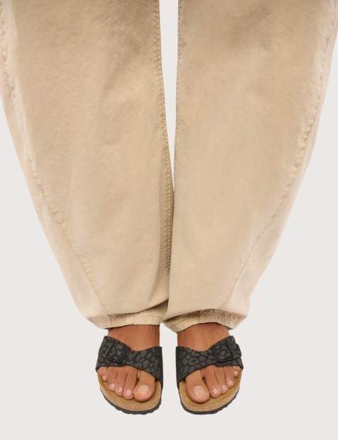 Birkenstock Sandales Femme Madrid Simple Bride Léopard Noir - 5