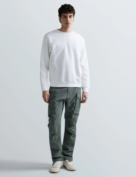 REPLAY Pull Homme Blanc 011