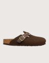 Sabots Femme Boston Braided Suède Marron