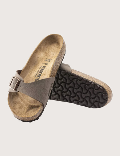 Sandales Homme Madrid Birkibuc Simple Bride Marron