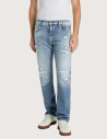 REPLAY Jean Homme Coupe Droite Aideen Clair C010