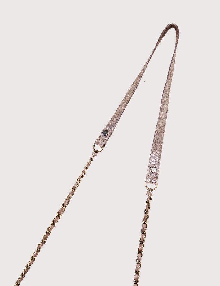 Sac Bandoulière Small Cross Body Naina Taupe Gray Snow