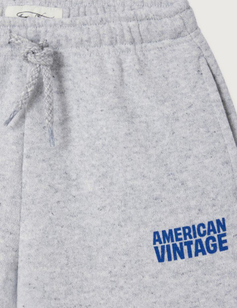 American Vintage Jogging Enfant Ballon Evona Gris Clair Chiné - 9