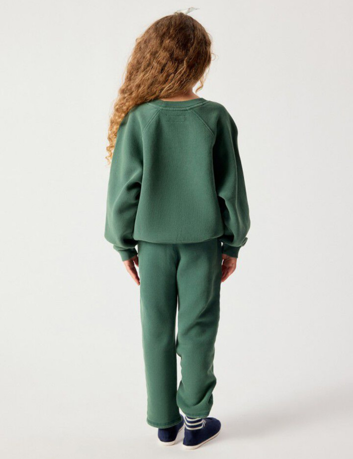 American Vintage Jogging Enfant Droit Izubird Vert Vintage - 3