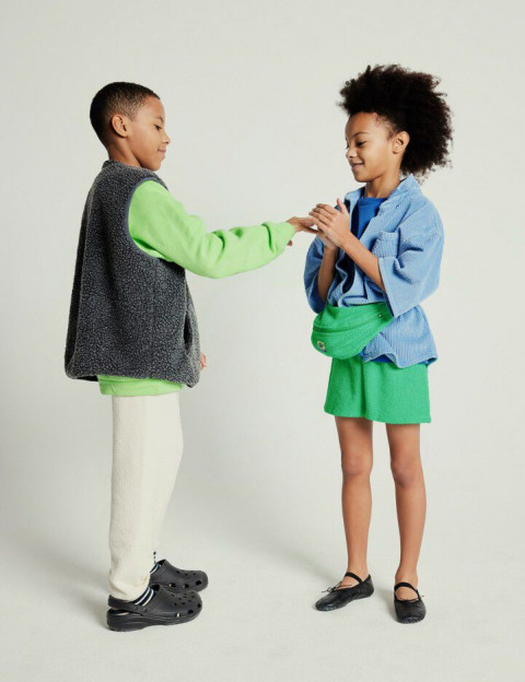 American Vintage Veste Enfant Sans Manches Hoktown Gris Chiné - 7