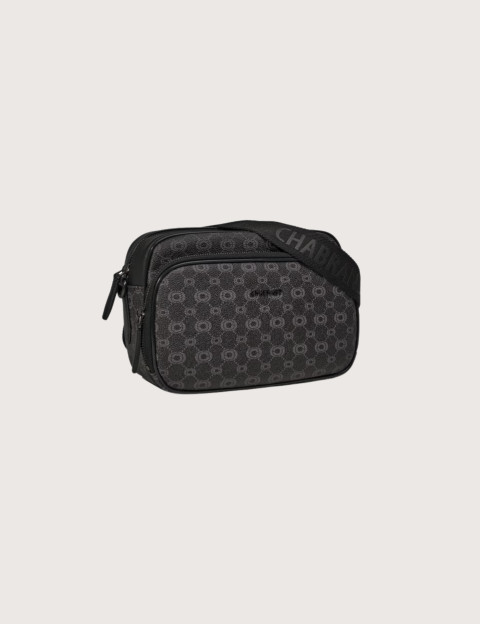 CHABRAND Sacoche Icone Siglée en Cuir Gris - 5