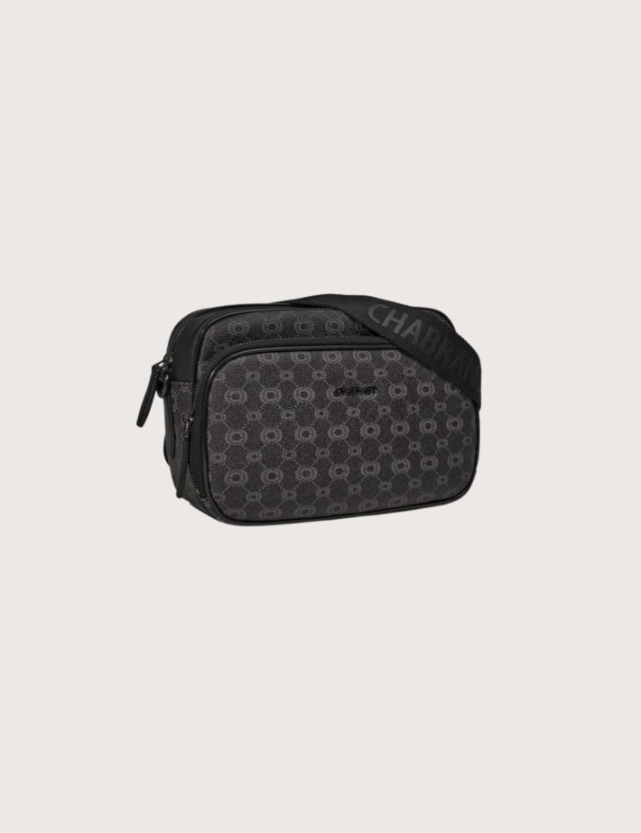 CHABRAND Sacoche Icone Siglée en Cuir Gris - 5