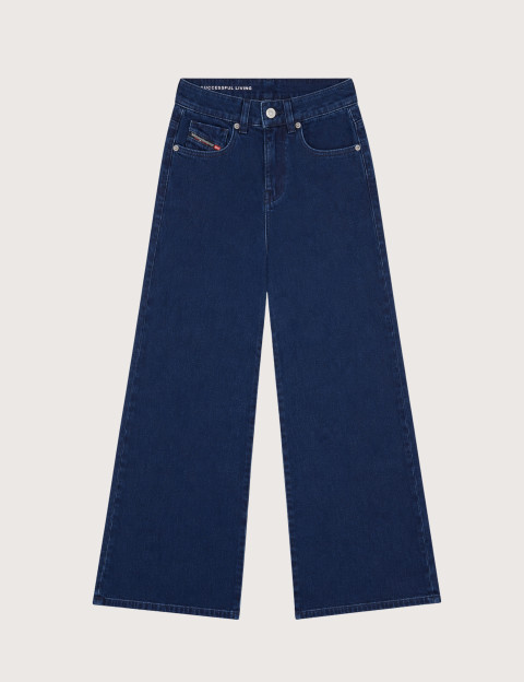 DIESEL Jean Femme Coupe Large D-Akemi KBBJ