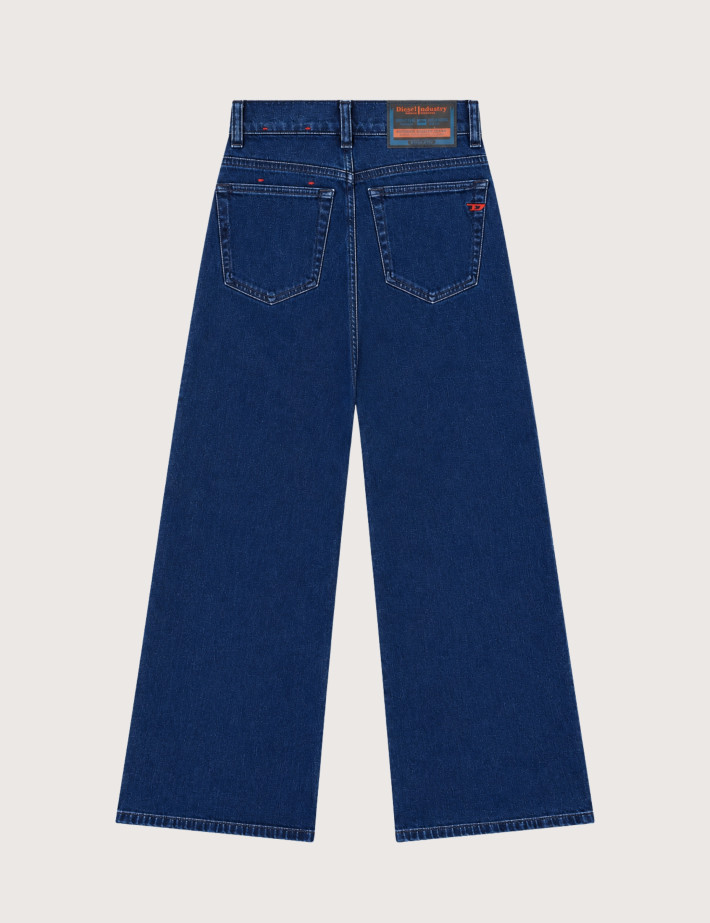 DIESEL Jean Femme Coupe Large D-Akemi KBBJ - 2
