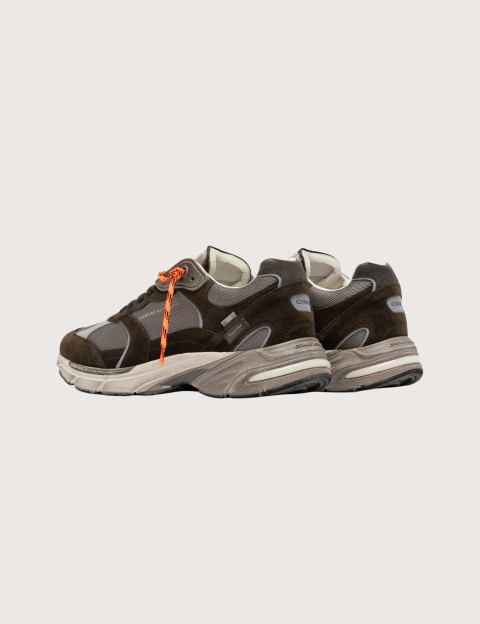 Crime London Baskets Homme Fugitive Gris Kaki - 4