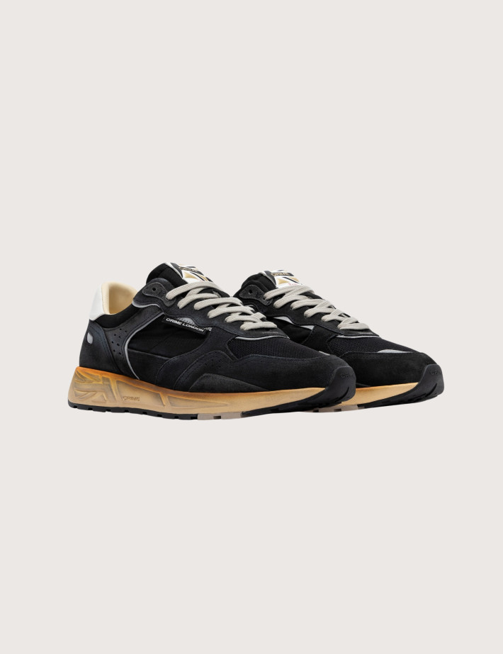 Crime London Baskets Homme Rush Noir - 4