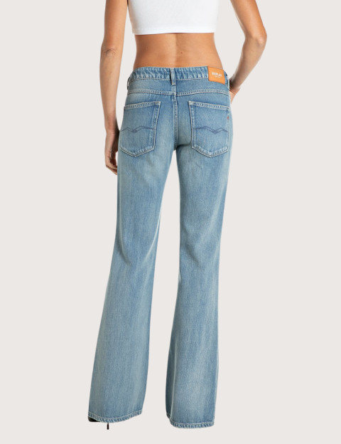 REPLAY Jean Femme Taille Basse Flare Jance C010 - 2