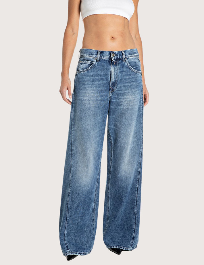 REPLAY Jean Femme Coupe Baggy Narja C009