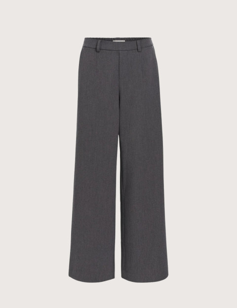OBJECT Pantalon Large Femme Lisa Gris