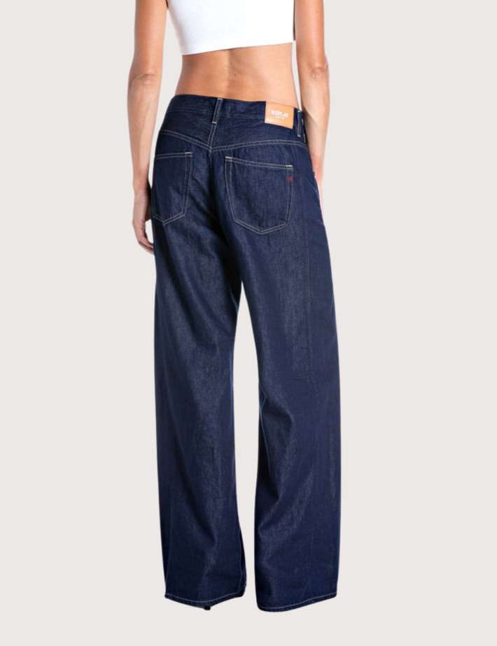 REPLAY Jean Femme Coupe Baggy Narja 29A C007 - 2