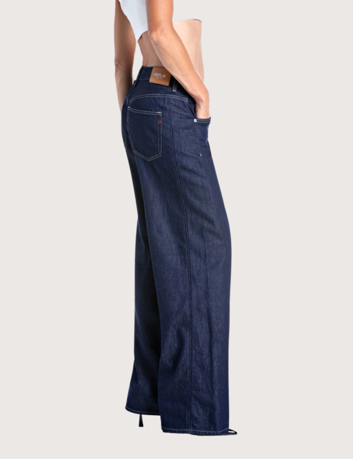 REPLAY Jean Femme Coupe Baggy Narja 29A C007 - 4