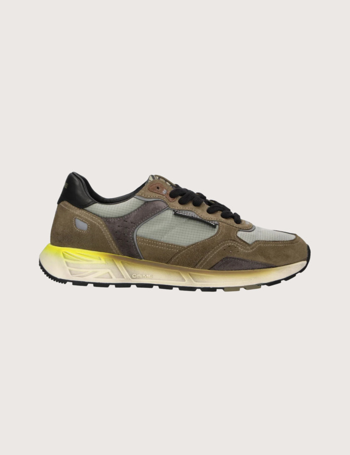 Crime London Baskets Homme Rush Marron