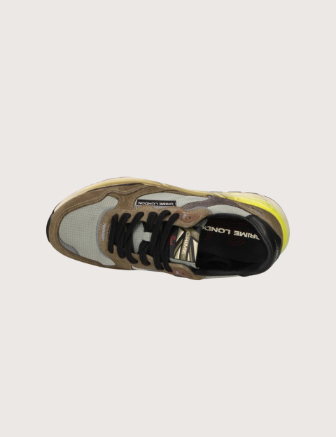 Crime London Baskets Homme Rush Marron - 2