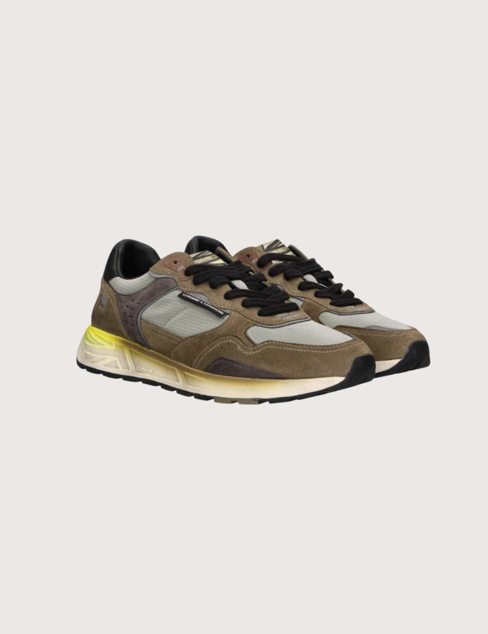 Crime London Baskets Homme Rush Marron - 4