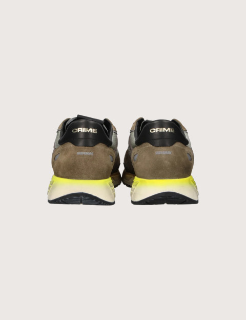 Crime London Baskets Homme Rush Marron - 5