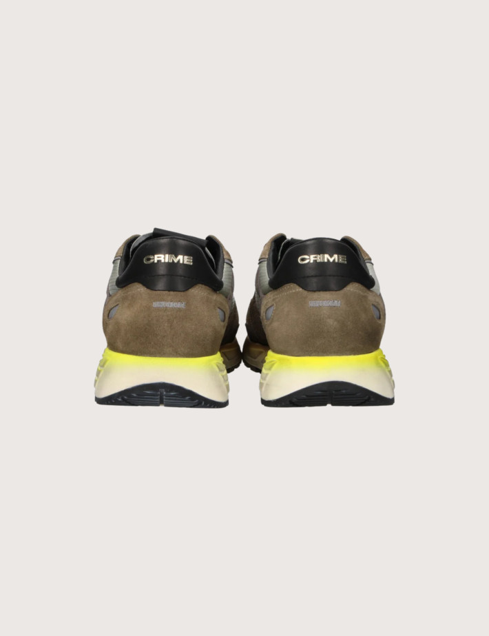 Crime London Baskets Homme Rush Marron - 5