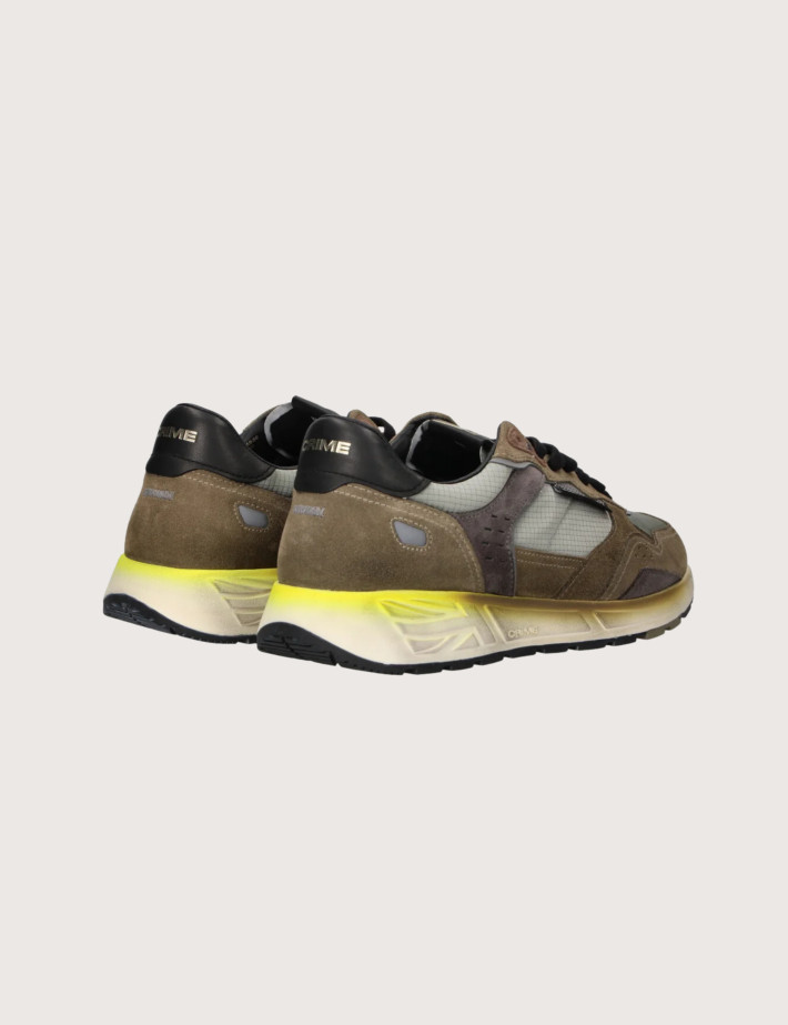 Crime London Baskets Homme Rush Marron - 6