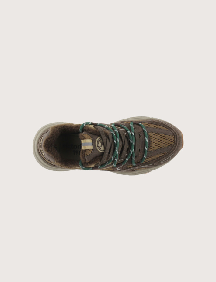 VICTORIA Baskets Femme Running Mythos Trail Marron - 4