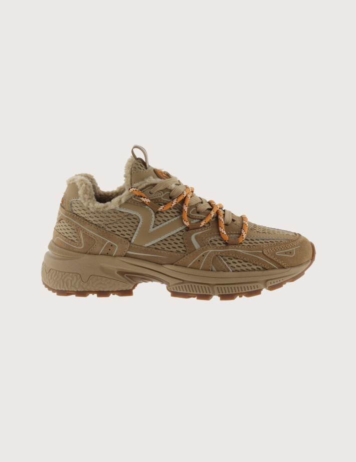 VICTORIA Baskets Femme Running Mythos Trail Beige