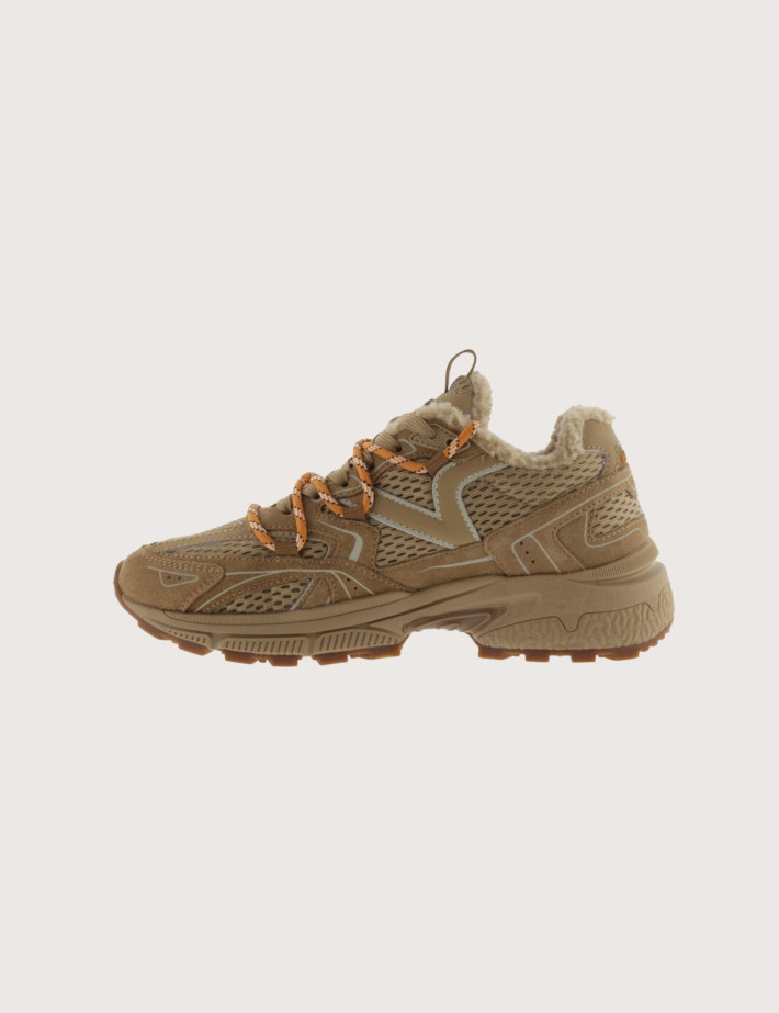 VICTORIA Baskets Femme Running Mythos Trail Beige - 3