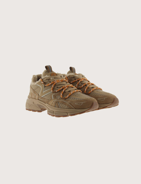 VICTORIA Baskets Femme Running Mythos Trail Beige - 5