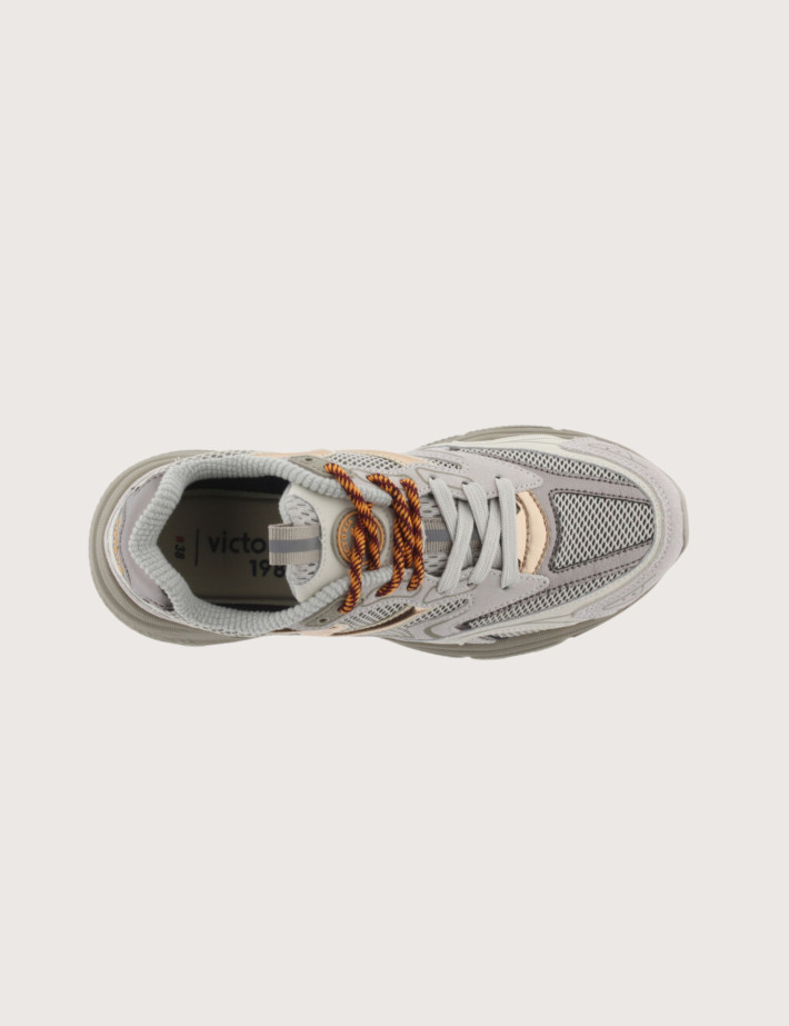 VICTORIA Baskets Femme Running Mythos Sport Gris - 4