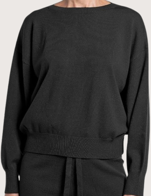 REPLAY Pull Femme Coupe Large Noir C098