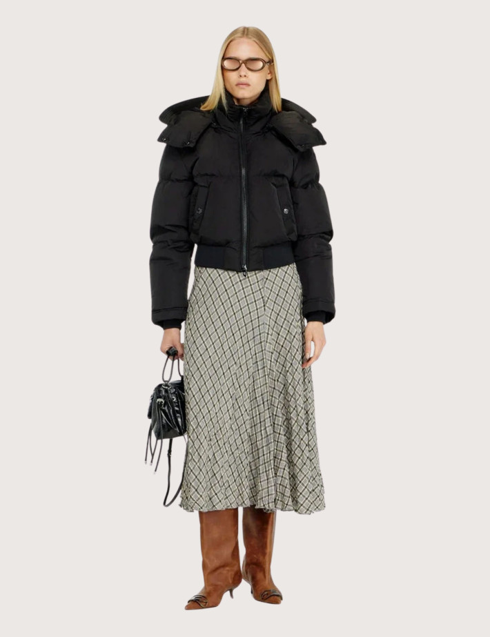 DIESEL Doudoune Femme Peyt Noir - 4