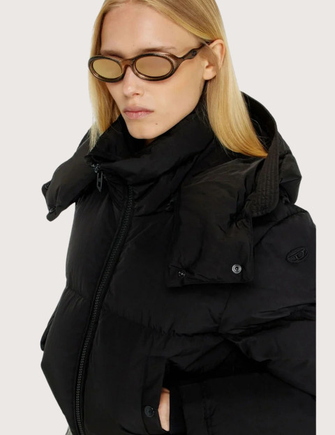 DIESEL Doudoune Femme Peyt Noir - 5