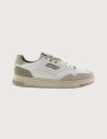 VICTORIA Baskets Basses Bi-Matières Homme C80 Blanc Beige