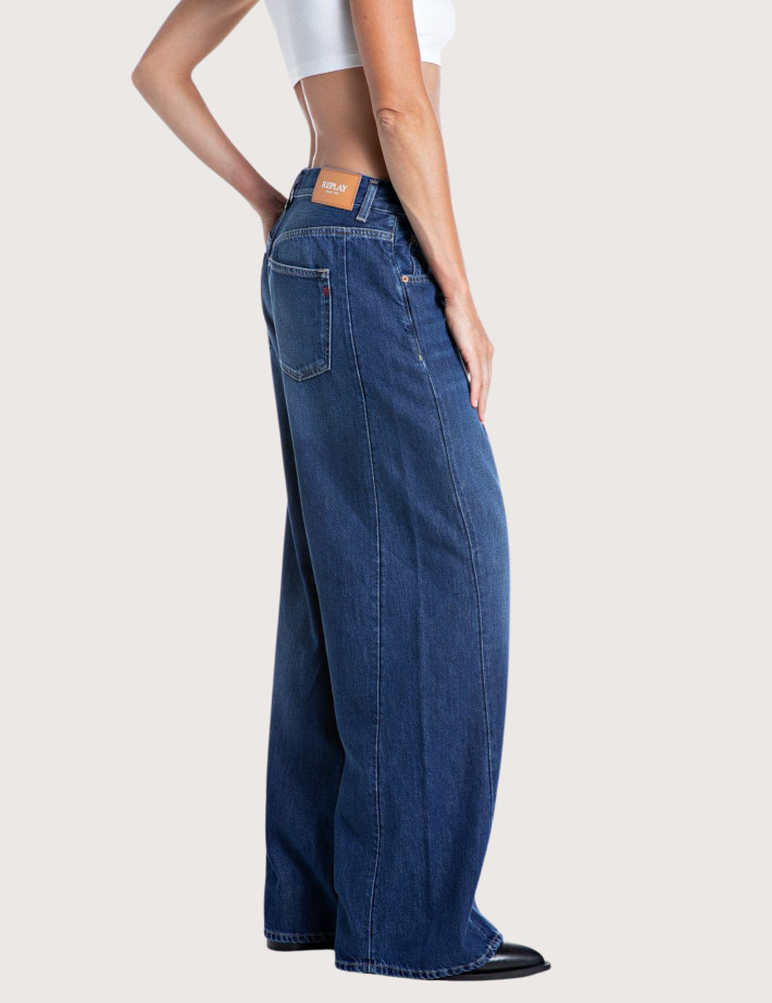 REPLAY Jean Femme Coupe Baggy Narja C007 - 2