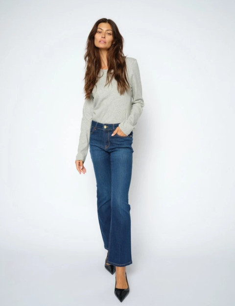 MOS MOSH Jean Femme Ashley Deluxe Bleu - 3