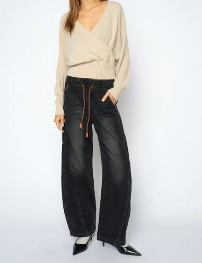MOS MOSH Jog Jean Femme Giulia Noir - 3