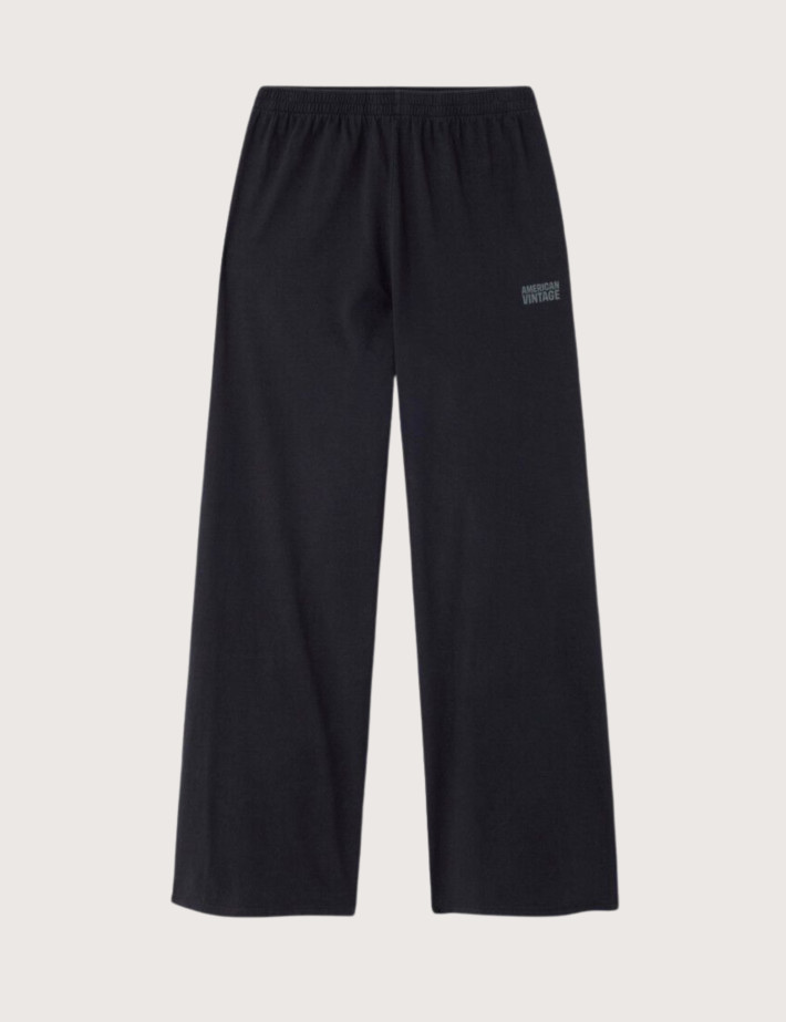 American Vintage Bas de Jogging Ample Femme Gixy Noir