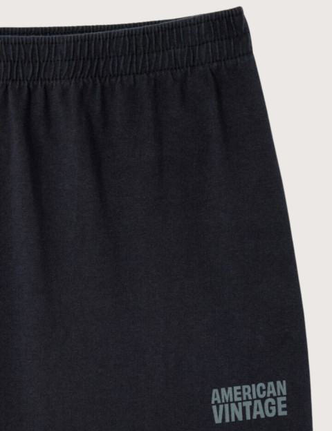 American Vintage Bas de Jogging Ample Femme Gixy Noir - 9
