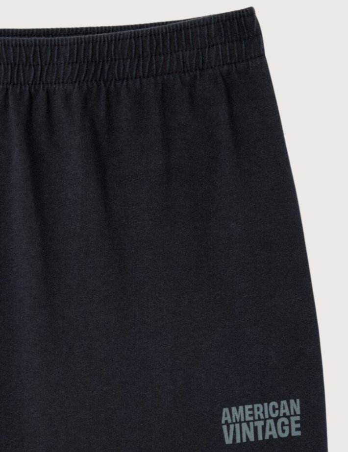 American Vintage Bas de Jogging Ample Femme Gixy Noir - 9