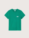American Vintage T-Shirt Femme Manches Courtes Ykobow Spiruline